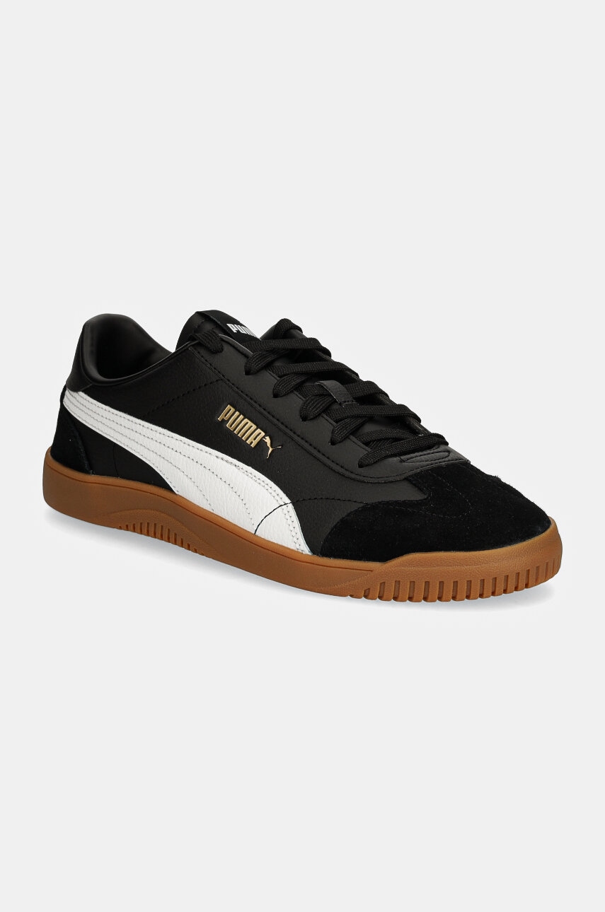 Δερμάτινα αθλητικά παπούτσια Puma Puma Club 5v5 SD χρώμα: μαύρο, 395104