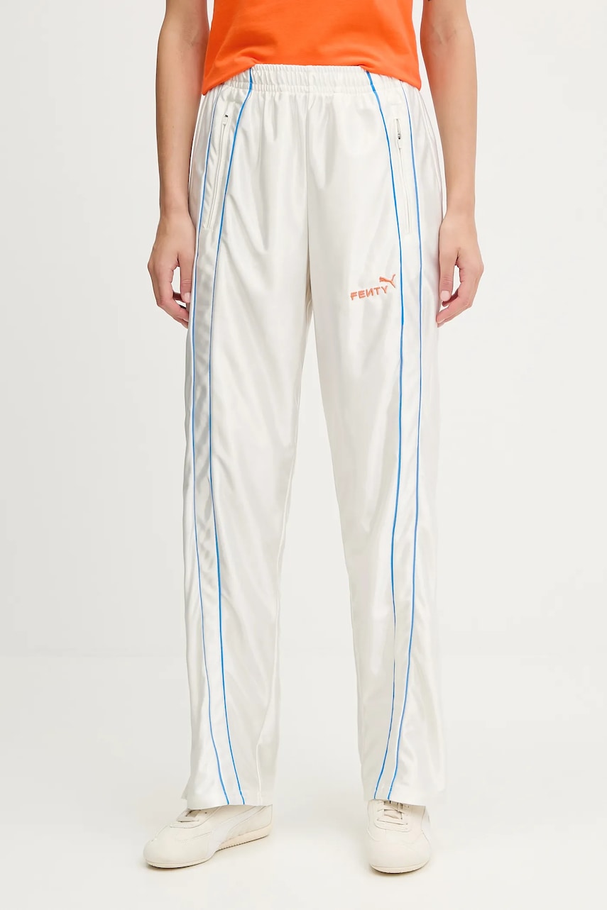 Παντελόνι φόρμας Puma PUMA x FENTY χρώμα: μπεζ, 635746
