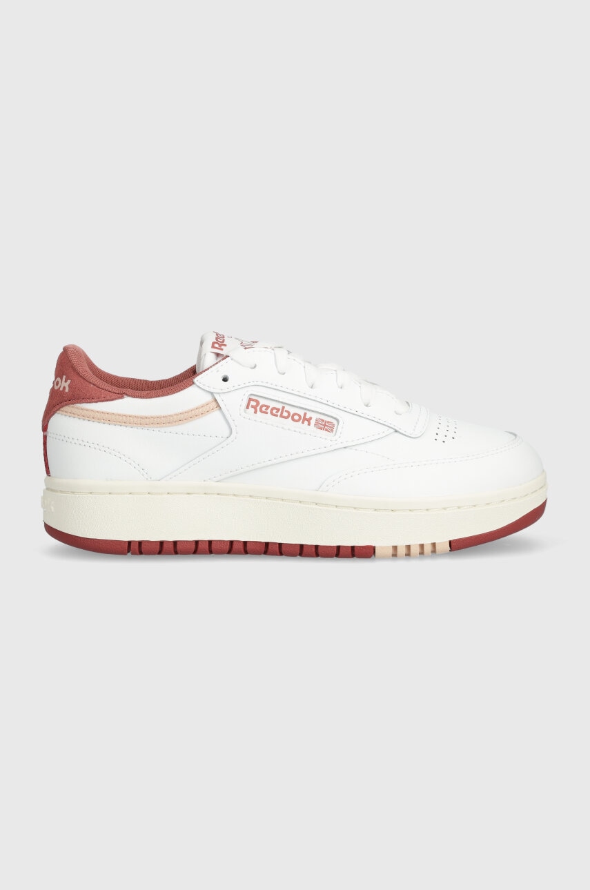 Δερμάτινα αθλητικά παπούτσια Reebok Classic CLUB C CLUB C χρώμα: άσπρο 100074266