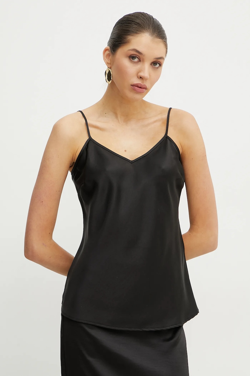 Μπλουζάκι Silvian Heach CIUBARA χρώμα: μαύρο, GPP25171TO