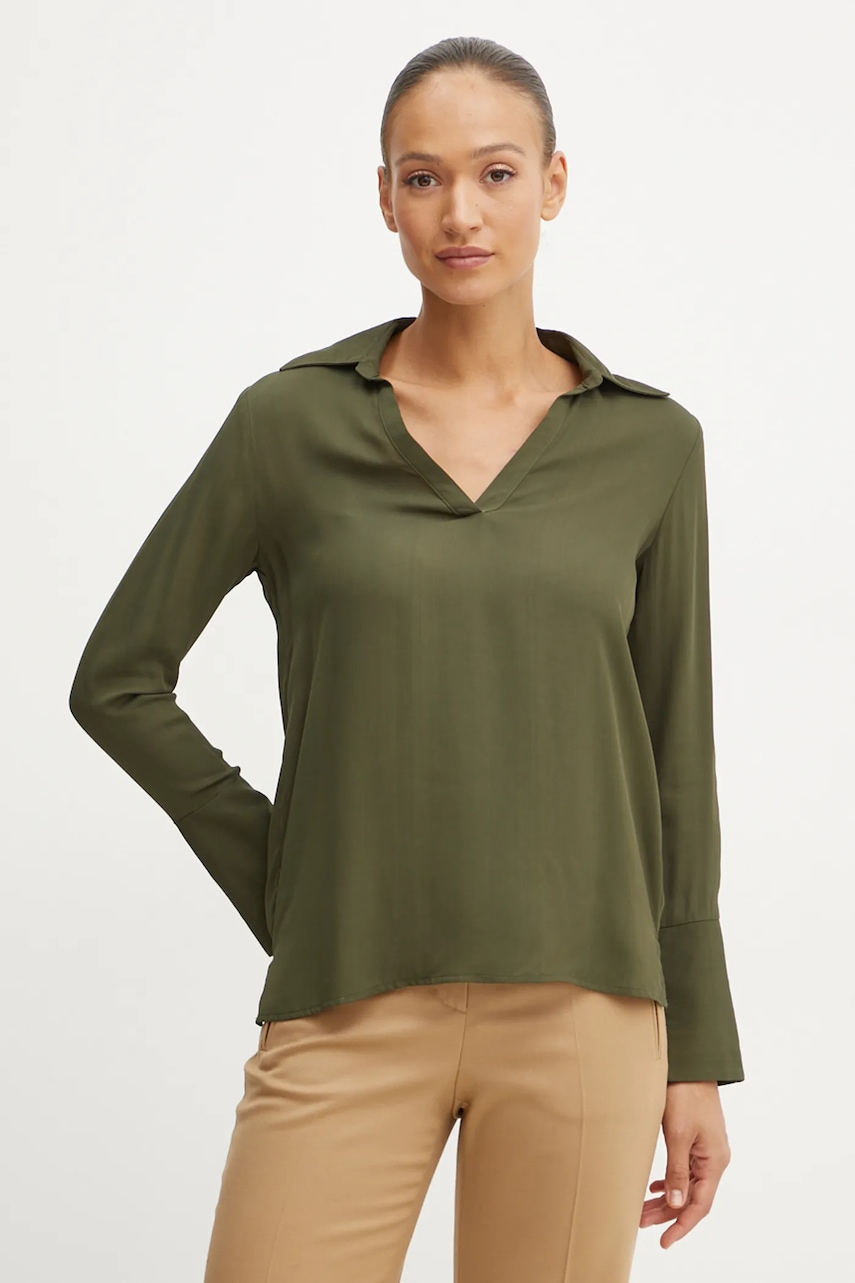 Μπλουζάκι Silvian Heach REUTER χρώμα: πράσινο, GPA24288BL