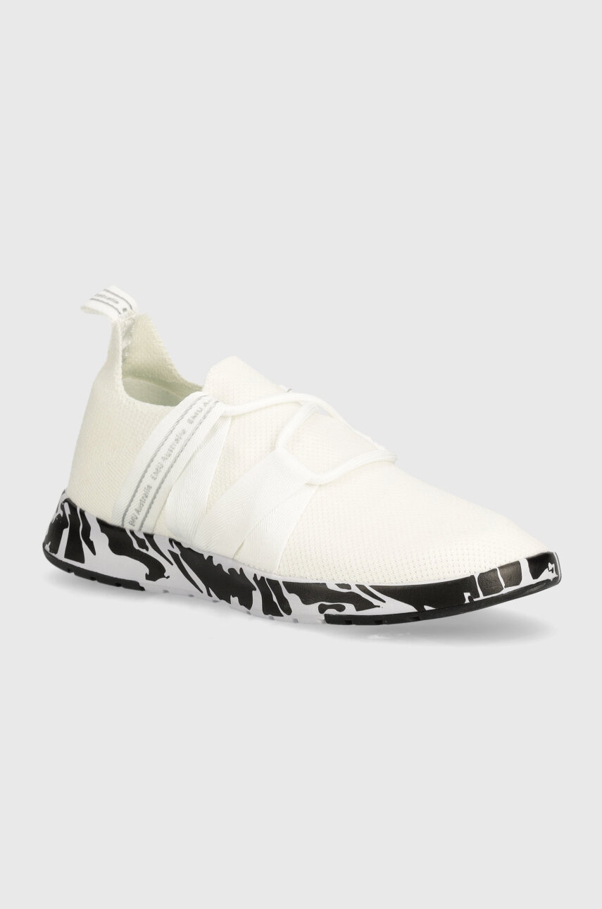 Μάλλινα sneakers Emu Australia Leura Swirl χρώμα: μπεζ, W13030.WHIT