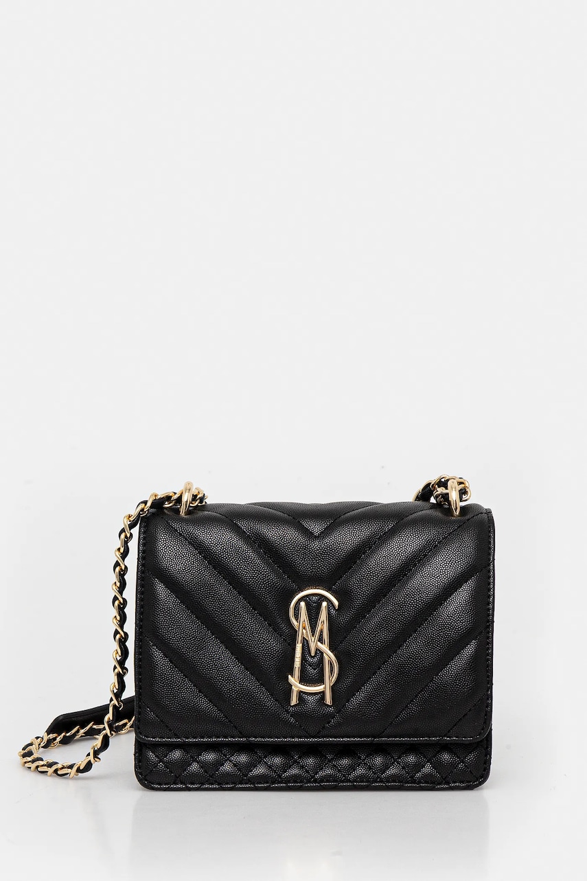 Τσάντα Steve Madden Bamara χρώμα: μαύρο, SM13000614