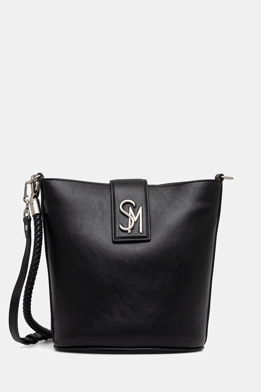Τσάντα Steve Madden Barrie χρώμα: μαύρο, SM13001730
