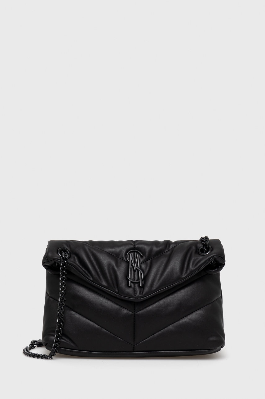Τσάντα Steve Madden Bbelz χρώμα: μαύρο
