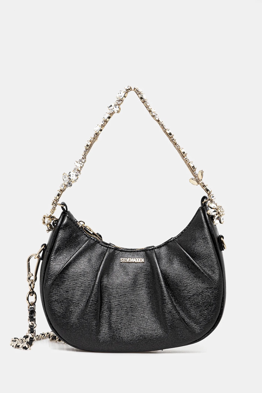 Τσάντα Steve Madden Bfayes-S χρώμα: μαύρο, SM13001661