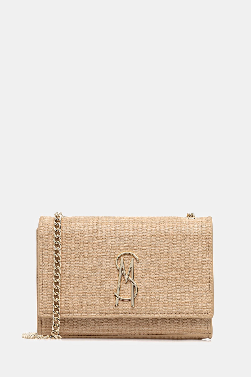 Τσάντα Steve Madden Bhuxley χρώμα: μπεζ, SM13001751