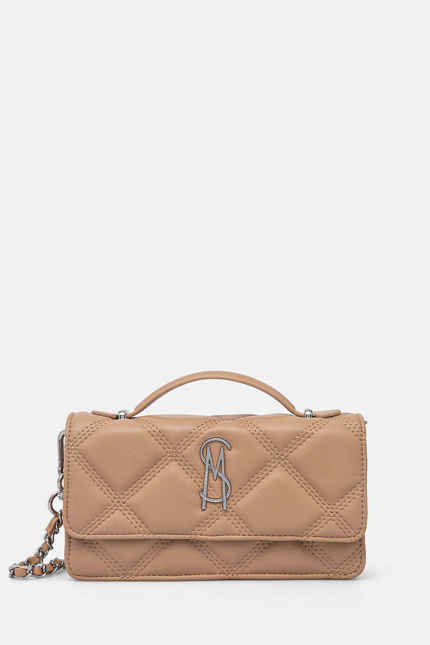 Τσάντα Steve Madden Bjeffa χρώμα: μπεζ, SM13001604