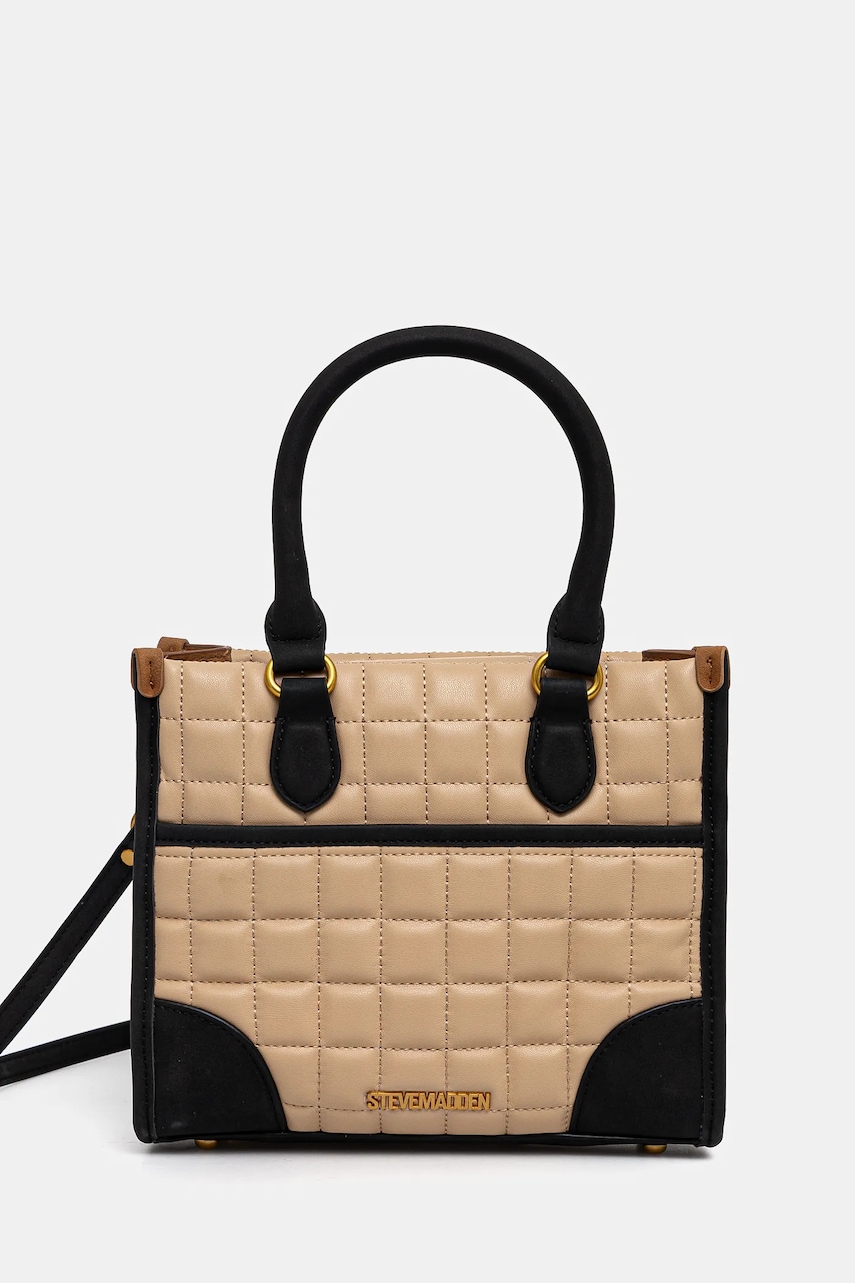 Τσάντα Steve Madden Bmassi-N χρώμα: μπεζ, SM13001688