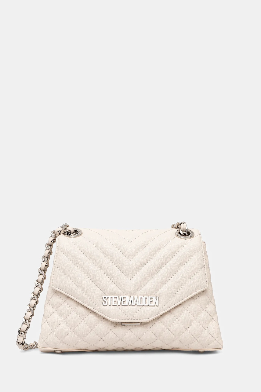 Τσάντα Steve Madden Bvolt-2 χρώμα: μπεζ, SM13001705