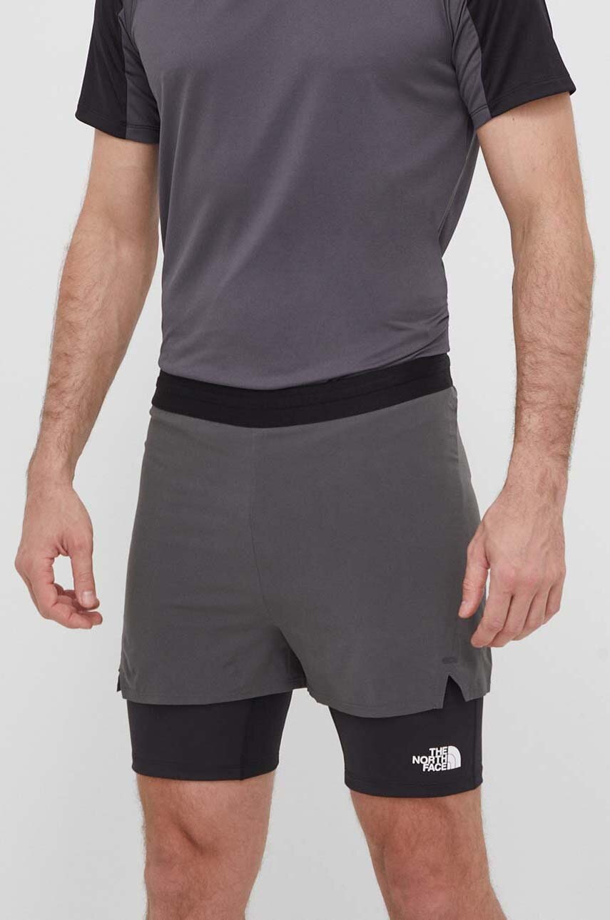 Αθλητικά σορτς The North Face Mountain Athletics χρώμα: γκρι, NF0A87CKWUO1