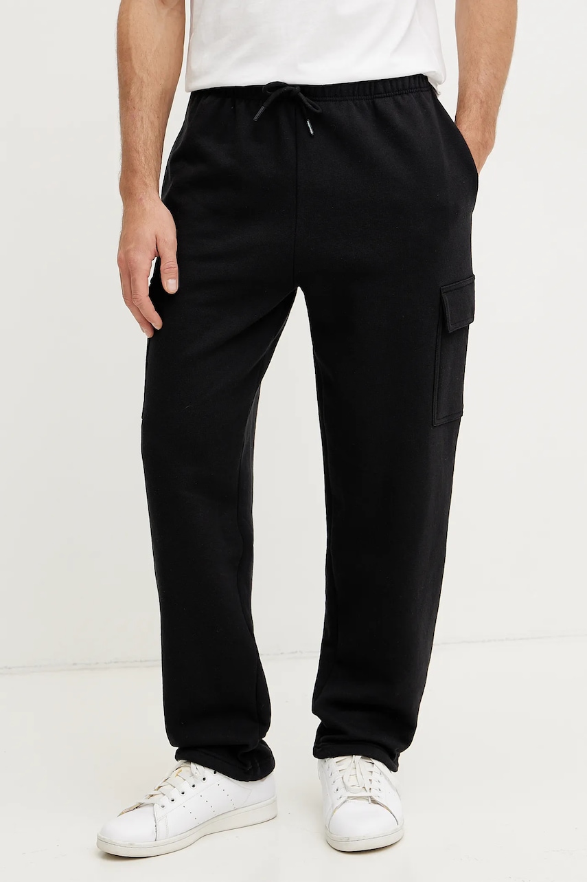 Βαμβακερό παντελόνι The North Face χρώμα: μαύρο, NF0A8C2YJK31