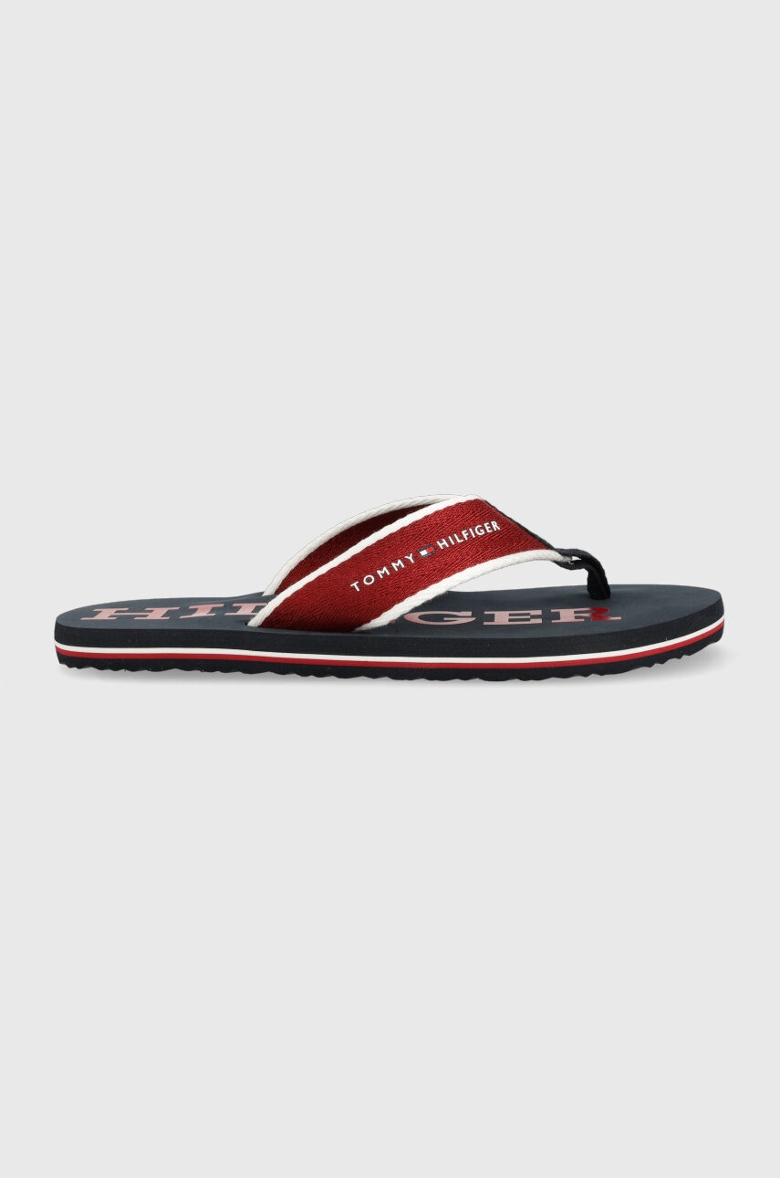 Σαγιονάρες Tommy Hilfiger CLASSIC HILFIGER BEACH χρώμα: ναυτικό μπλε, FM0FM04617