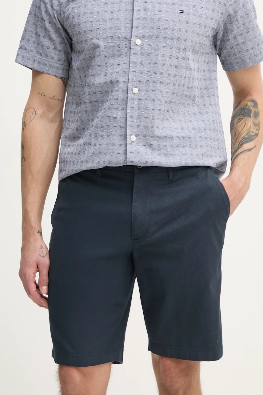 Σορτς Tommy Hilfiger χρώμα: ναυτικό μπλε, MW0MW38848