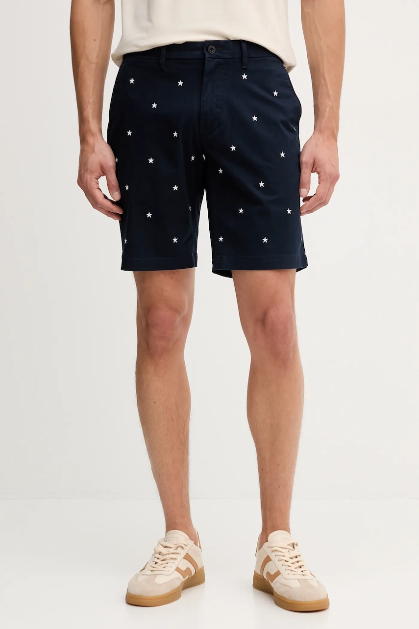 Σορτς Tommy Hilfiger χρώμα: ναυτικό μπλε, MW0MW40562