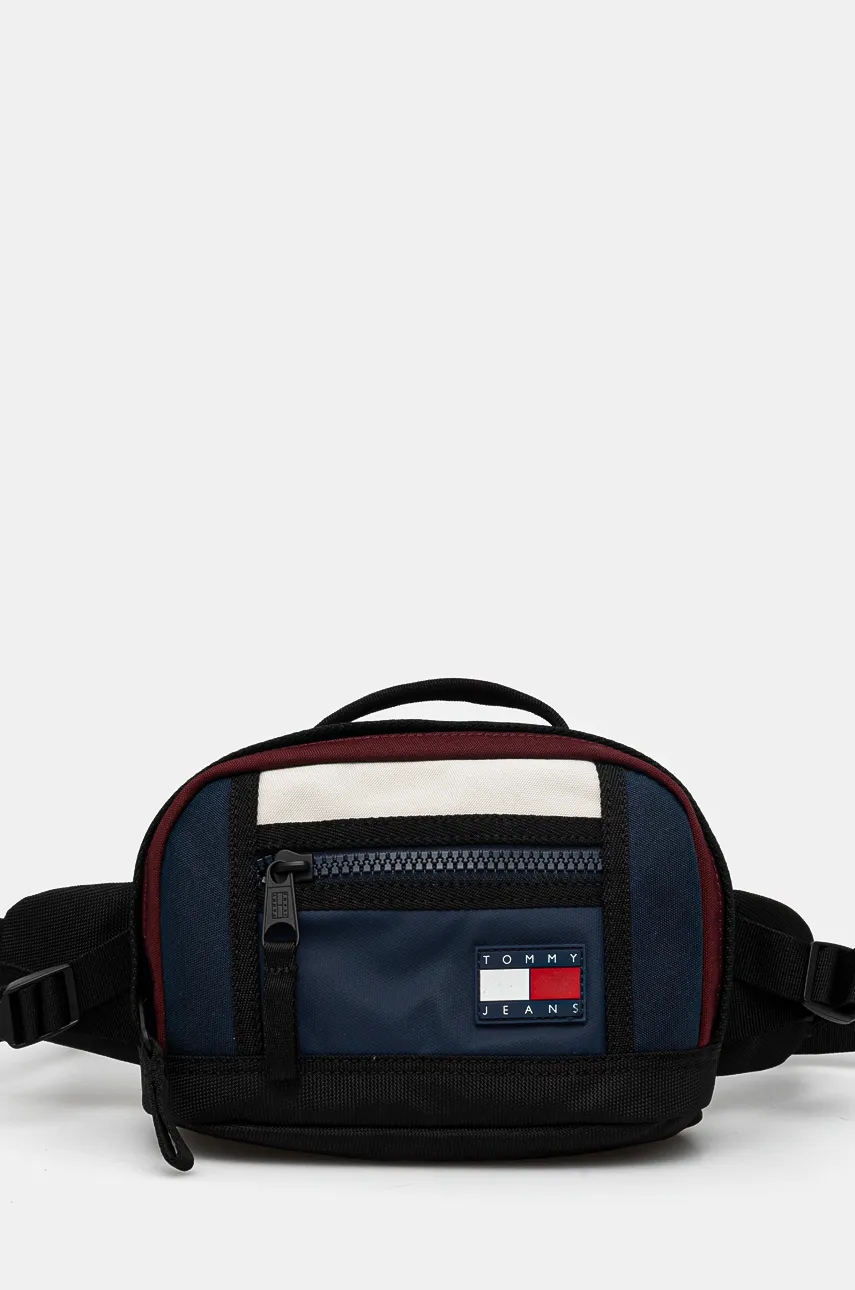 Τσάντα φάκελος Tommy Jeans χρώμα: ναυτικό μπλε, AM0AM12609
