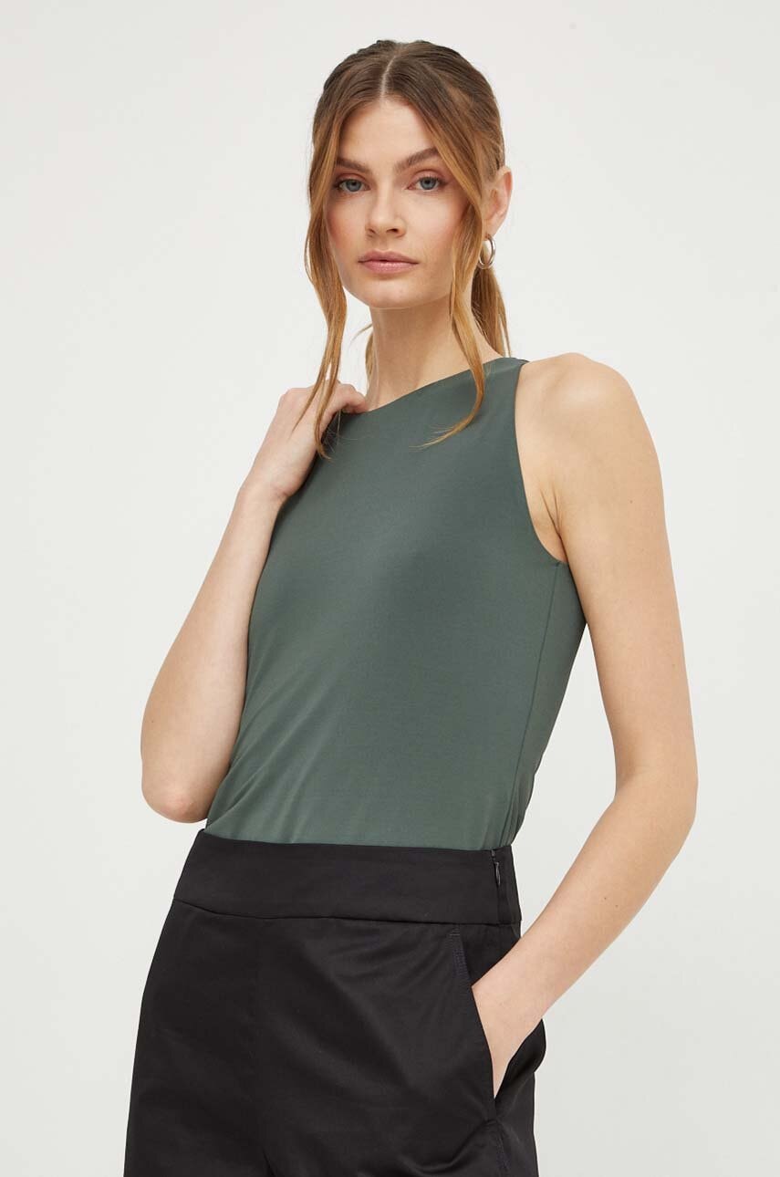 Top Max Mara Leisure χρώμα: πράσινο