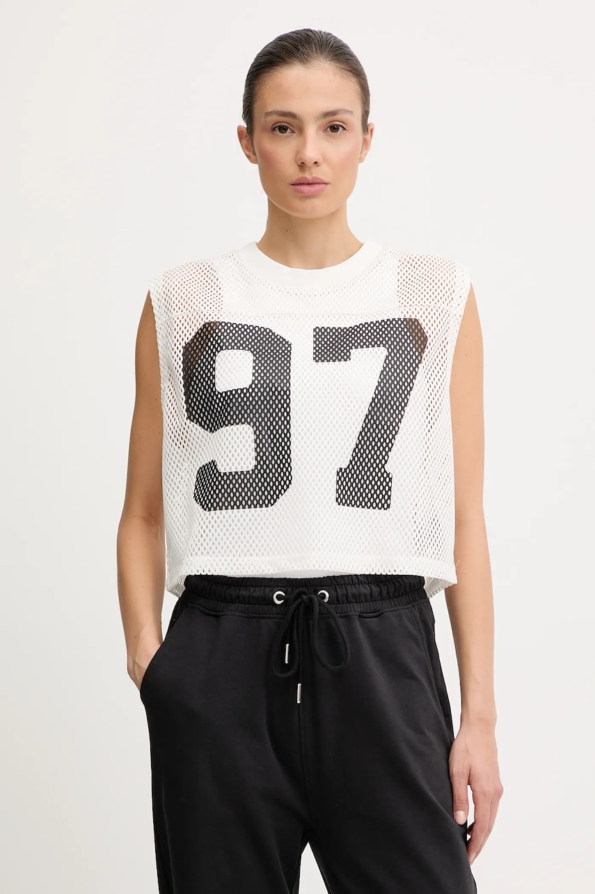 Top Puma PUMA x ROSÉ χρώμα: μπεζ, 633804