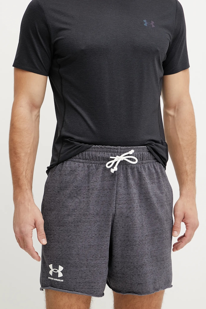 Σορτς προπόνησης Under Armour Rival χρώμα: μαύρο, 1382427