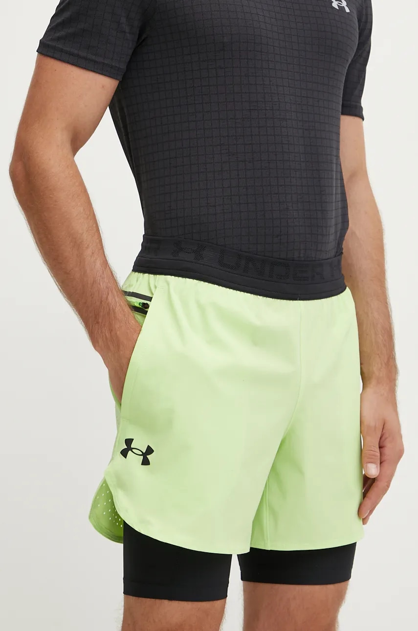 Σορτς προπόνησης Under Armour Vanish Elite χρώμα: πράσινο, 1378604