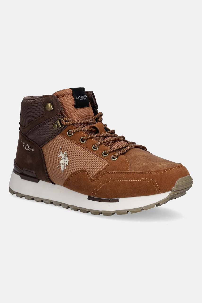 Αθλητικά U.S. Polo Assn. ARON008 χρώμα: καφέ, ARON008M/EST1
