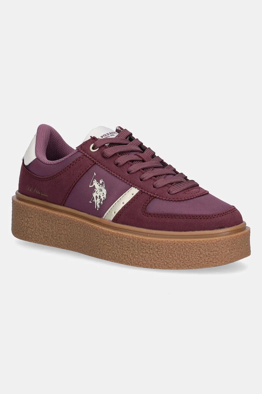 Αθλητικά U.S. Polo Assn. JODY001 χρώμα: μοβ, JODY001W/ENU1
