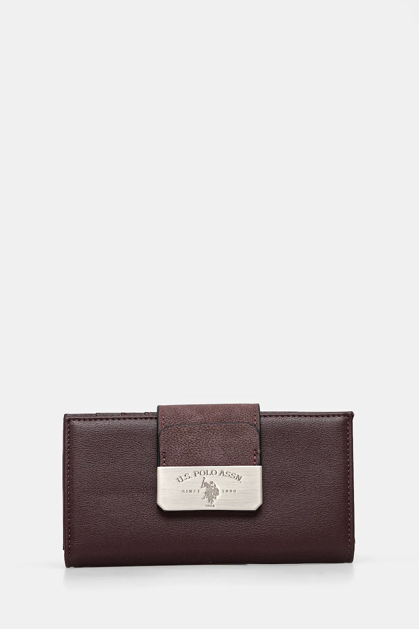 Πορτοφόλι U.S. Polo Assn. Romantic χρώμα: μοβ, WIUR08428WVP