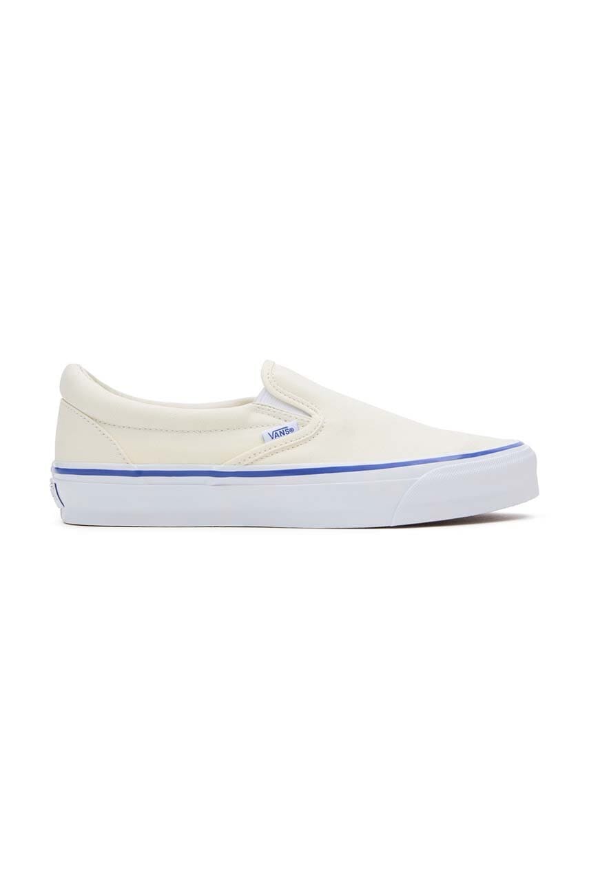 Πάνινα παπούτσια Vans Premium Standards Slip-On Reissue 98 χρώμα: μπεζ, VN000CSEOFW1