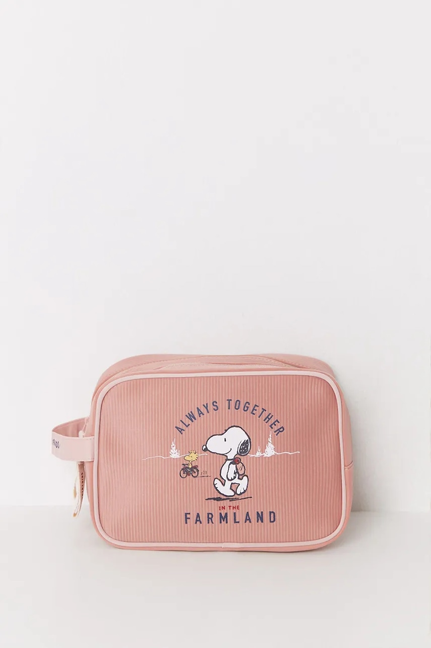 Νεσεσέρ καλλυντικών women'secret SNOOPY χρώμα: πορτοκαλί, 4848855