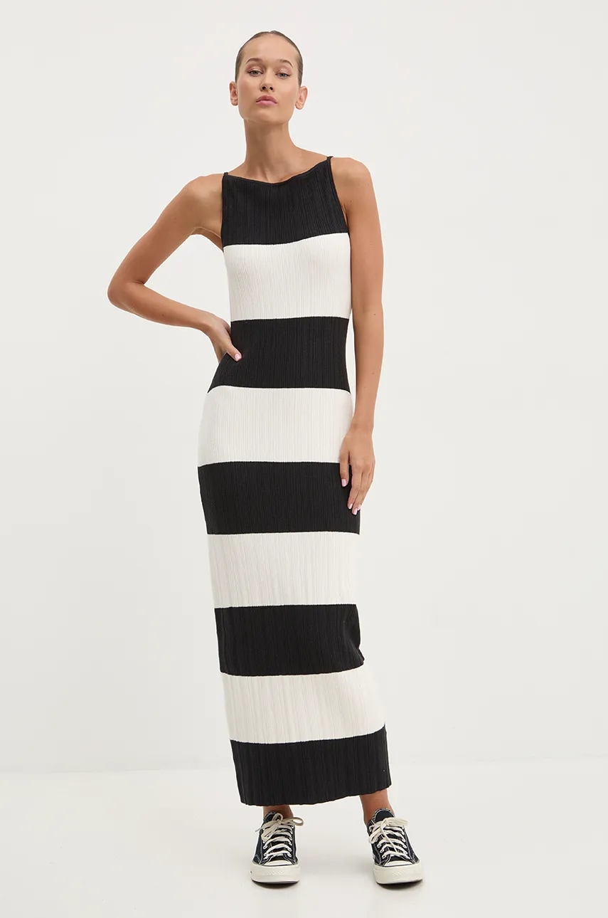 Φόρεμα Abercrombie & Fitch χρώμα: μαύρο, KI159-4740