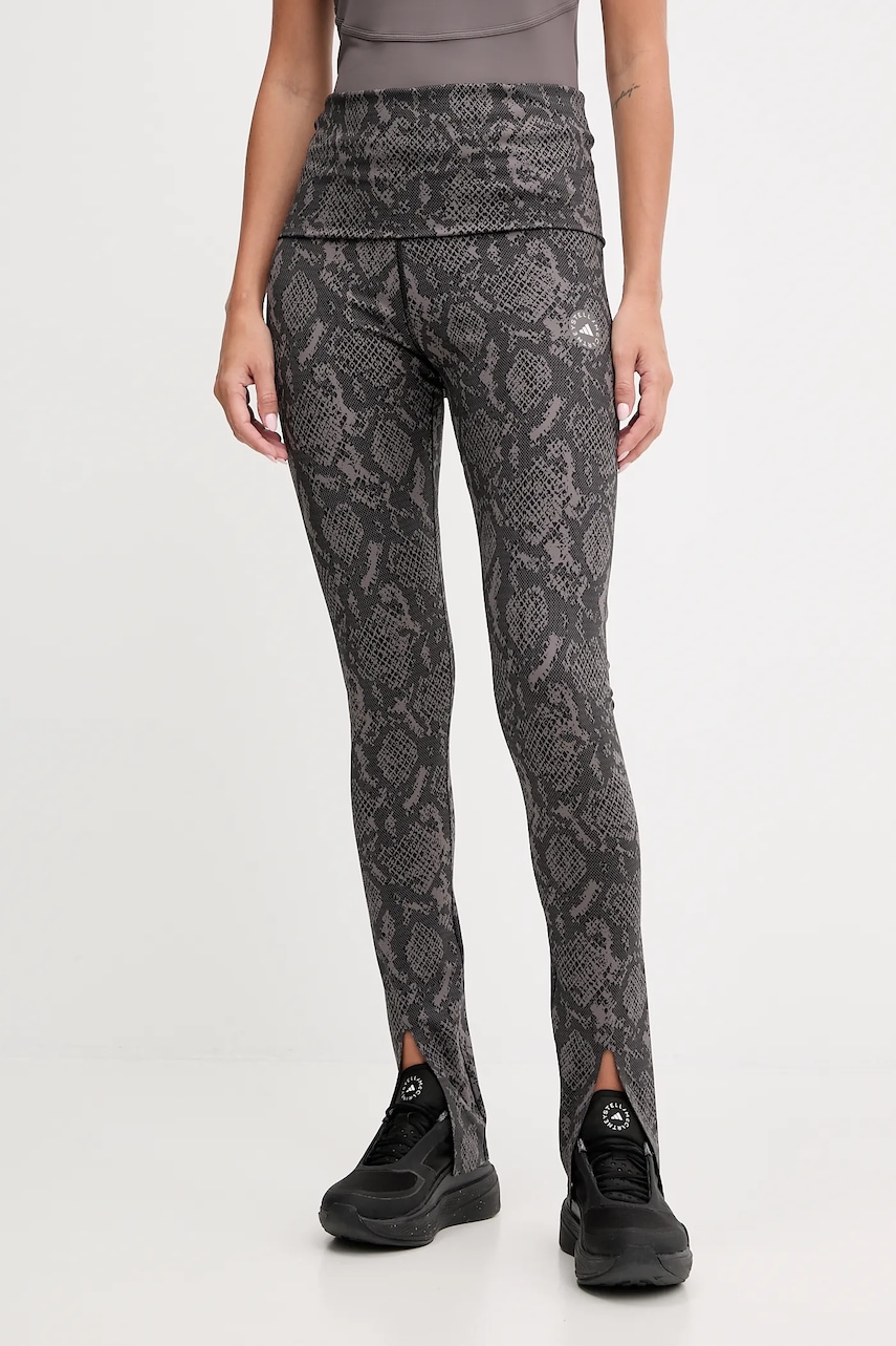 Κολάν προπόνησης adidas by Stella McCartney χρώμα: γκρι, JW4575