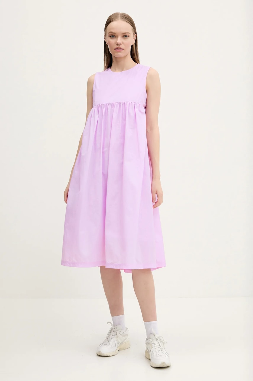 Φόρεμα adidas City Escape χρώμα: μοβ, JC5822