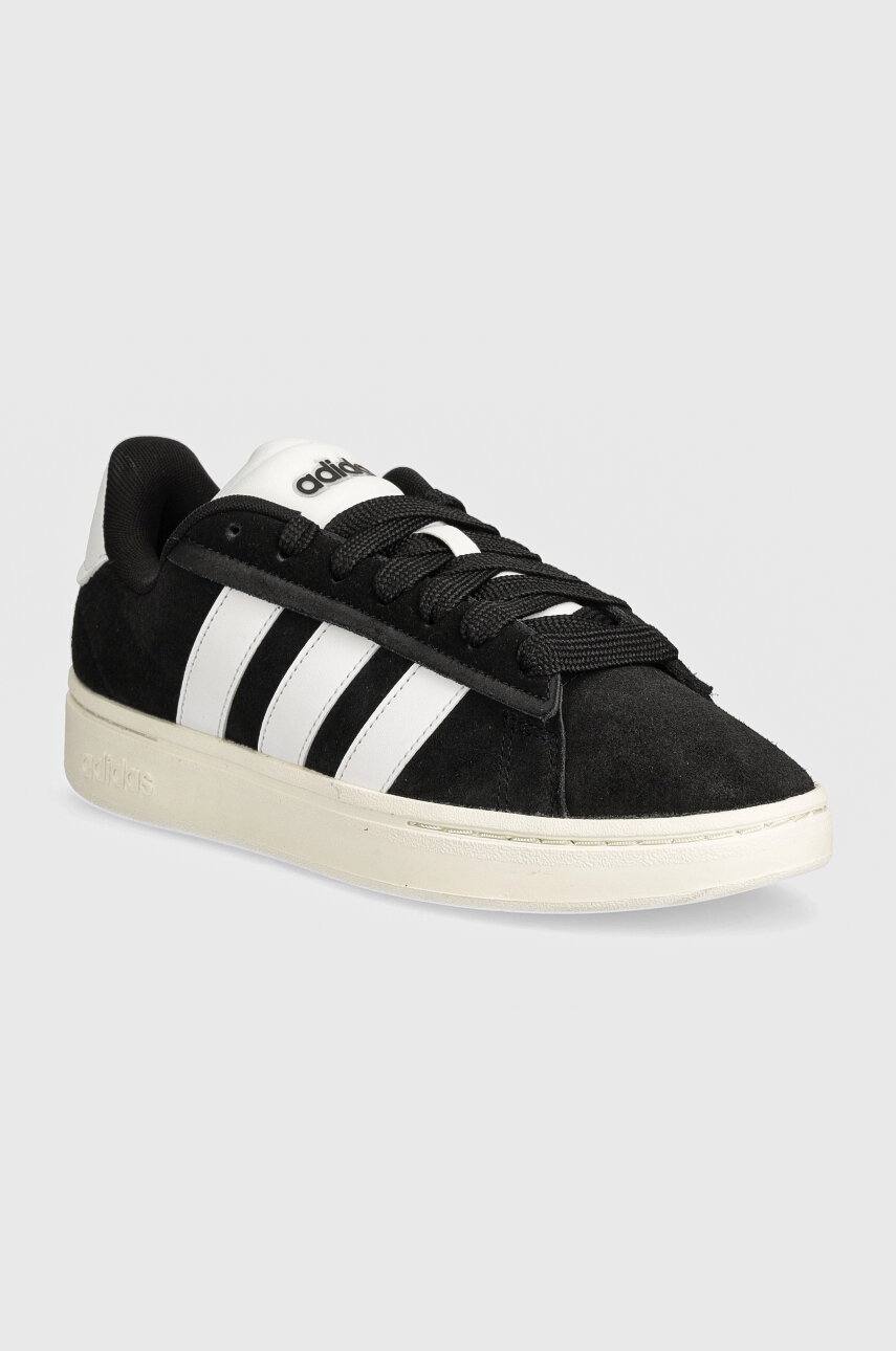 Αθλητικά adidas Grand Court Alpha χρώμα: μαύρο, JH7235
