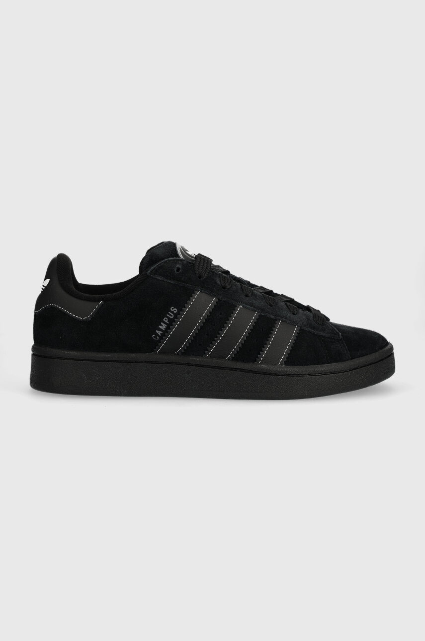 Σουέτ αθλητικά παπούτσια adidas Originals Campus 00s χρώμα: μαύρο, IF8768