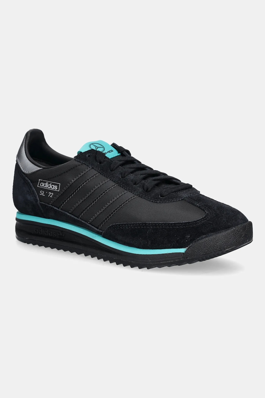 Αθλητικά adidas Originals SL 72 RS Mercedes χρώμα: μαύρο, JQ1782