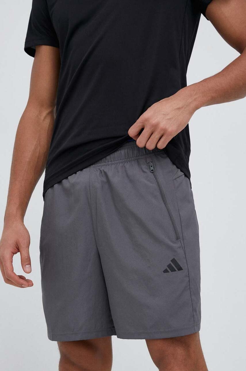 Σορτς προπόνησης adidas Performance Train Essentials Train Essentials χρώμα: γκρι IC6978