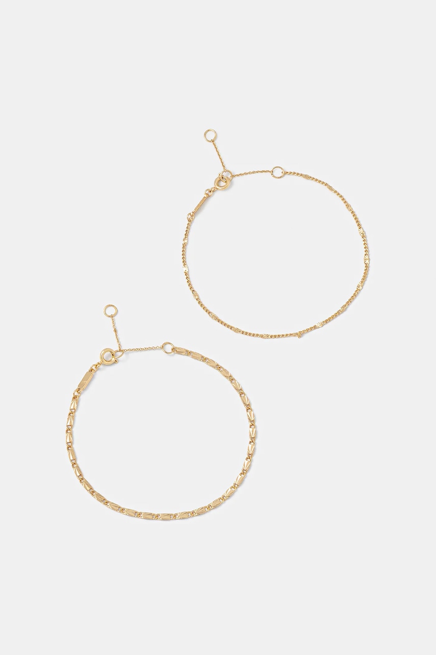 Επιχρυσωμένο βραχιόλι Aldo 2-pack ASELI.710