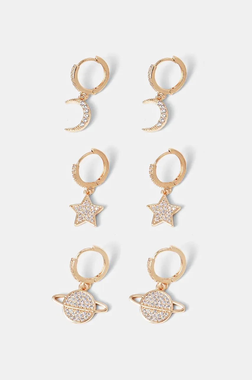 Σκουλαρίκια Aldo 3-pack WEALIGN.972