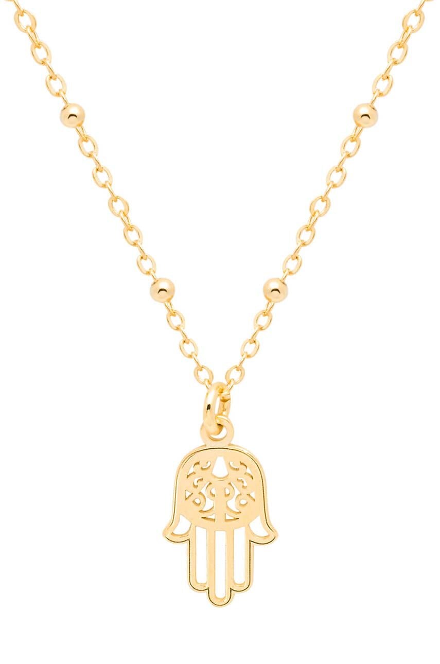 Κολιέ από επιχρυσωμένο ασήμι ANIA KRUK VINTAGE SMVNS2480Z