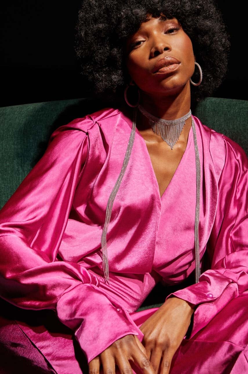 Ολόσωμη φόρμα Answear.LAB χρώμα: ροζ,