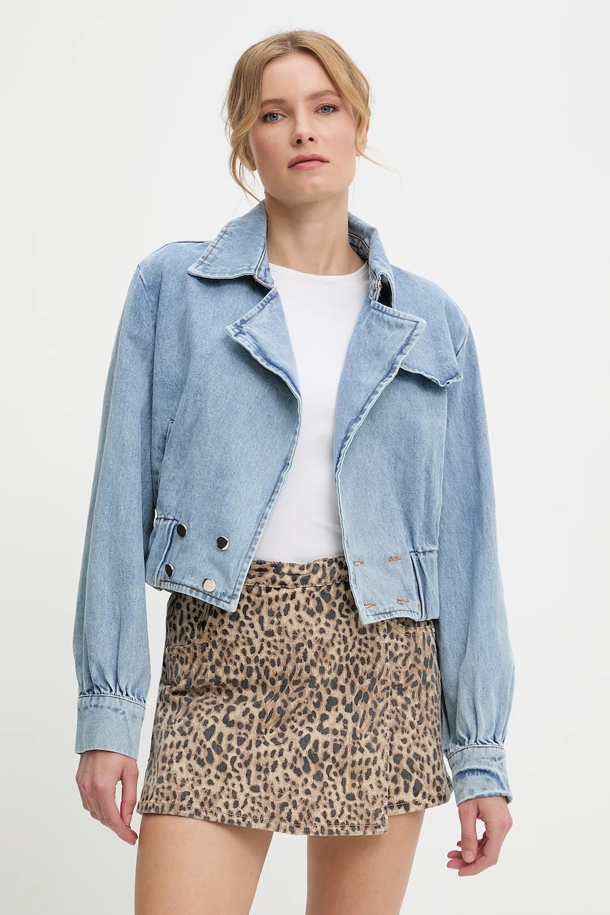 Τζιν μπουφάν Answear.LAB χρώμα: μπλε