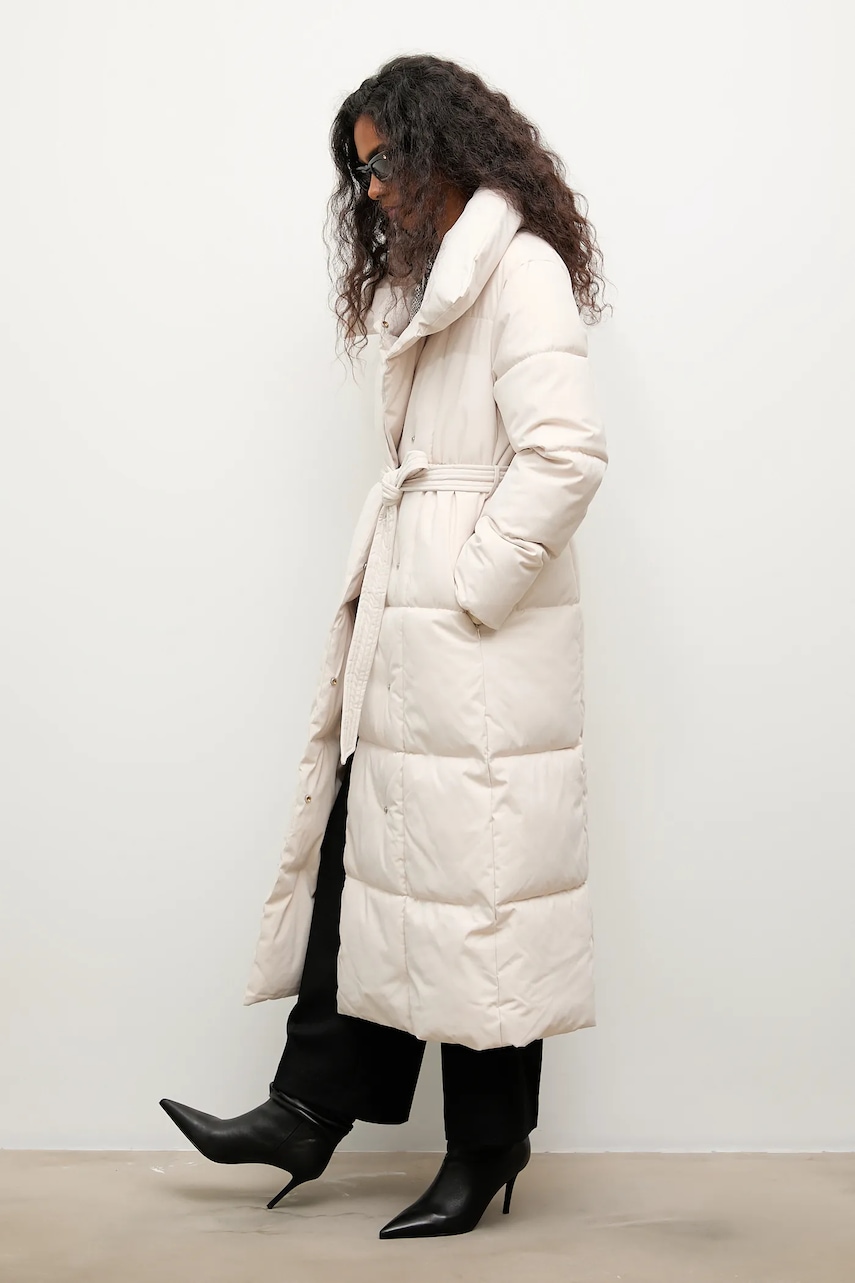 Μπουφάν Answear.LAB χρώμα: μπεζ