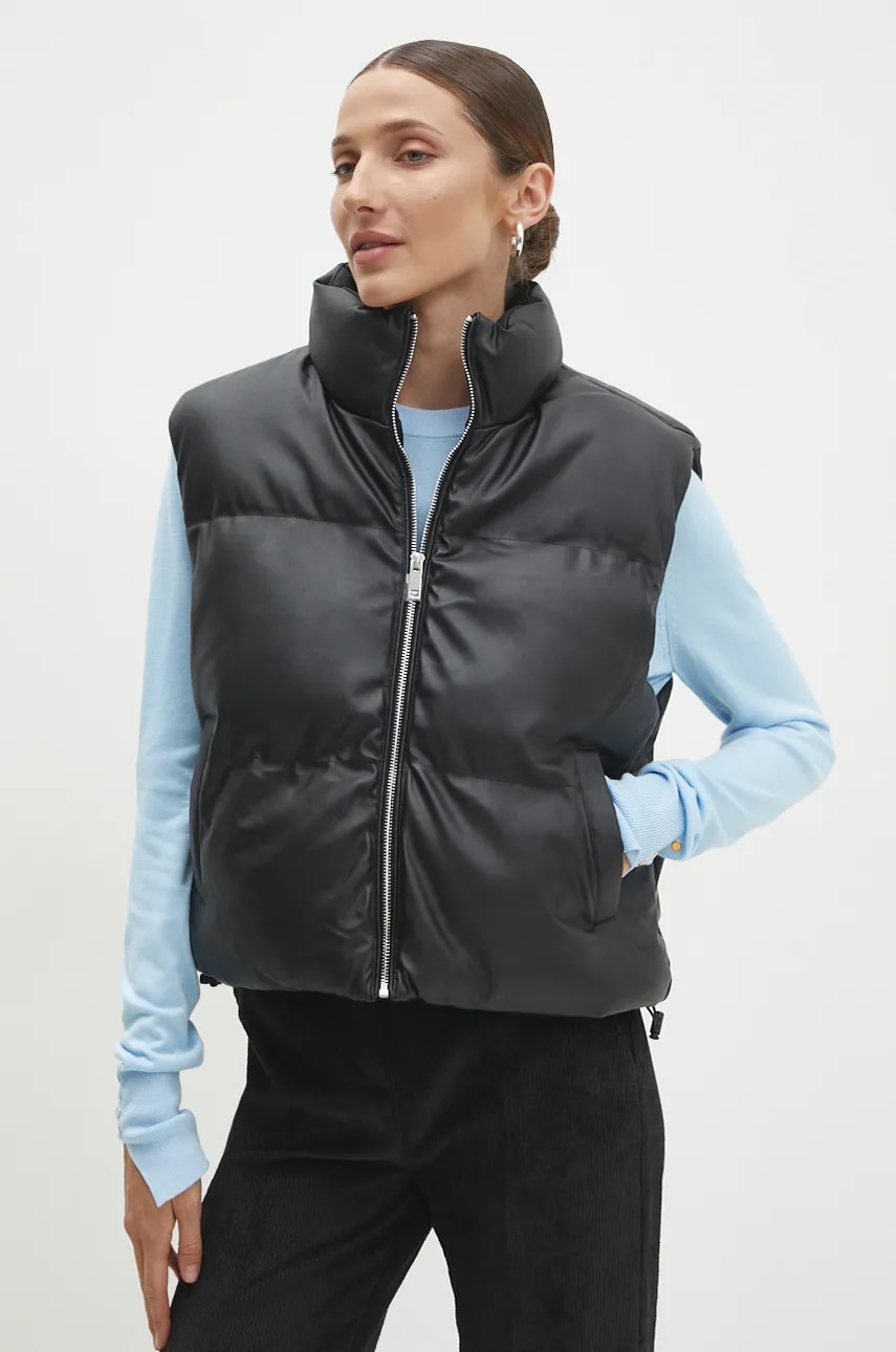 Αμάνικο μπουφάν Answear.LAB χρώμα: μαύρο