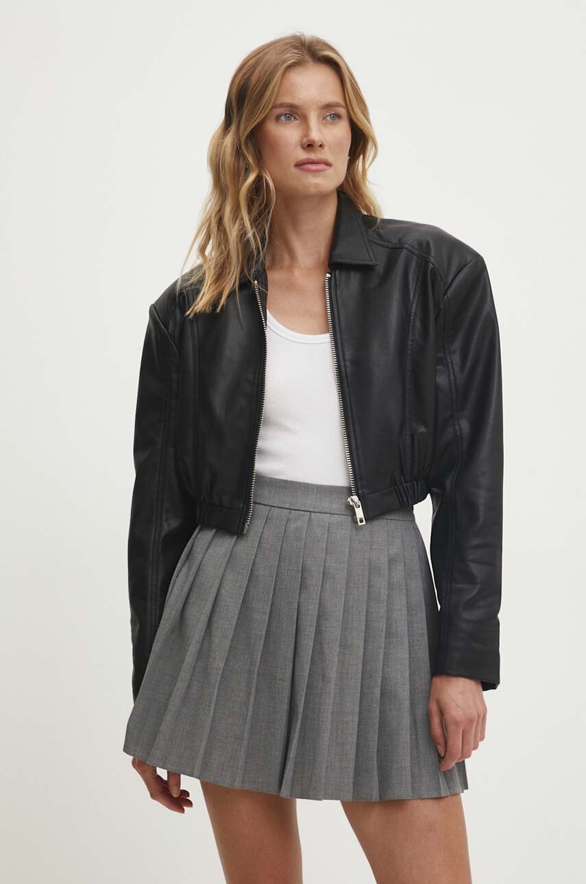 Μπουφάν Answear.LAB χρώμα: μαύρο