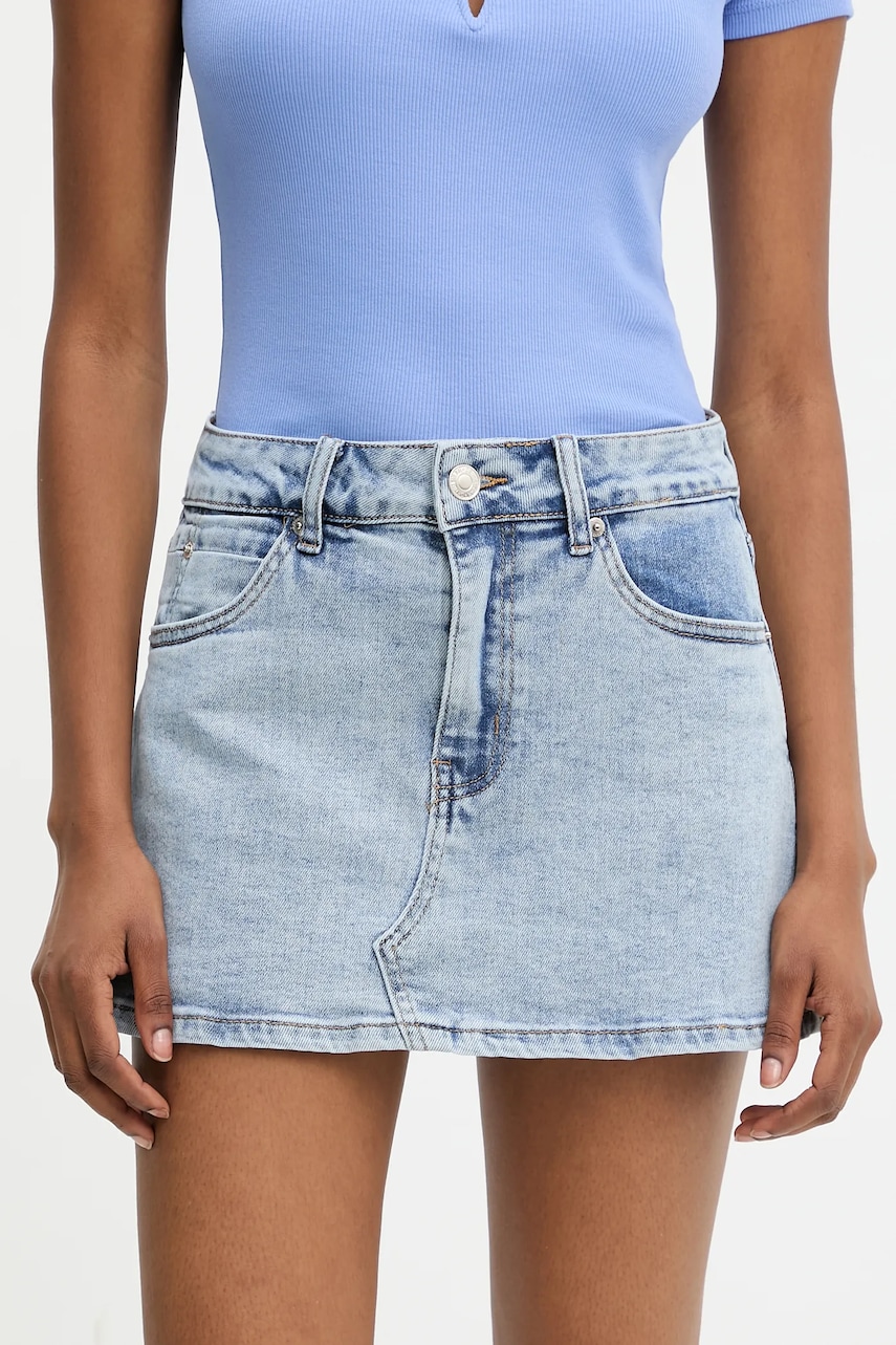 Τζιν φούστα Answear.LAB χρώμα: μπλε