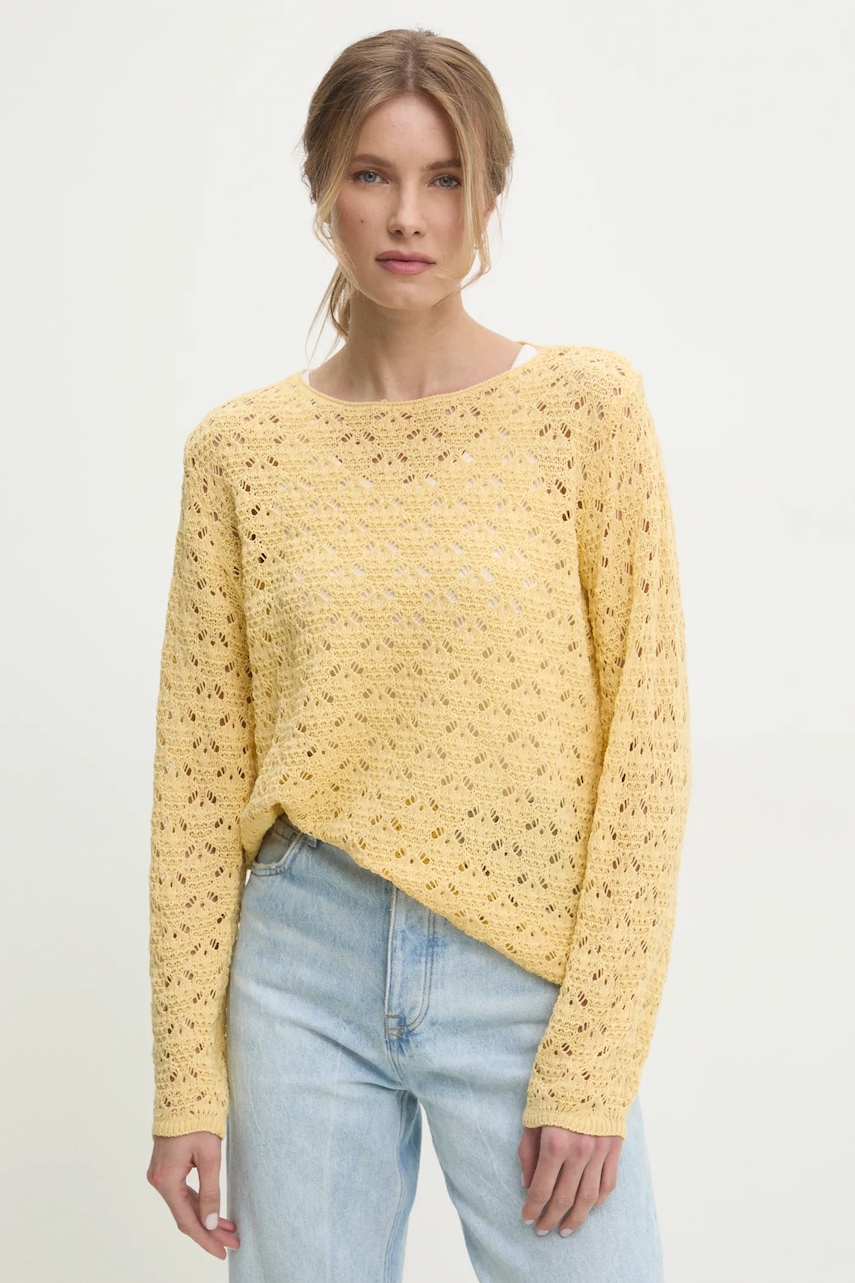 Πουλόβερ Answear.LAB χρώμα: κίτρινο