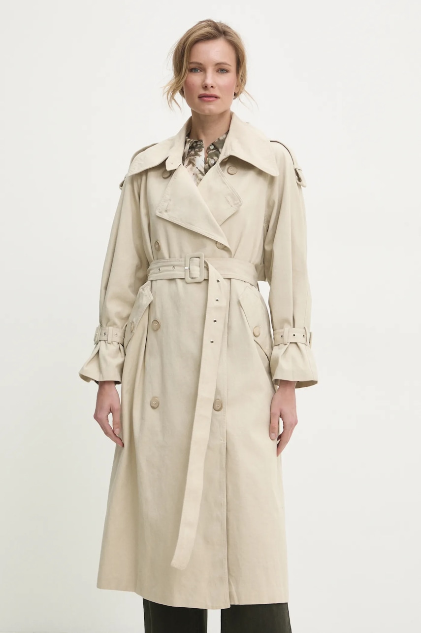 Τζιν καμπαρντίνα Answear.LAB χρώμα: μπεζ