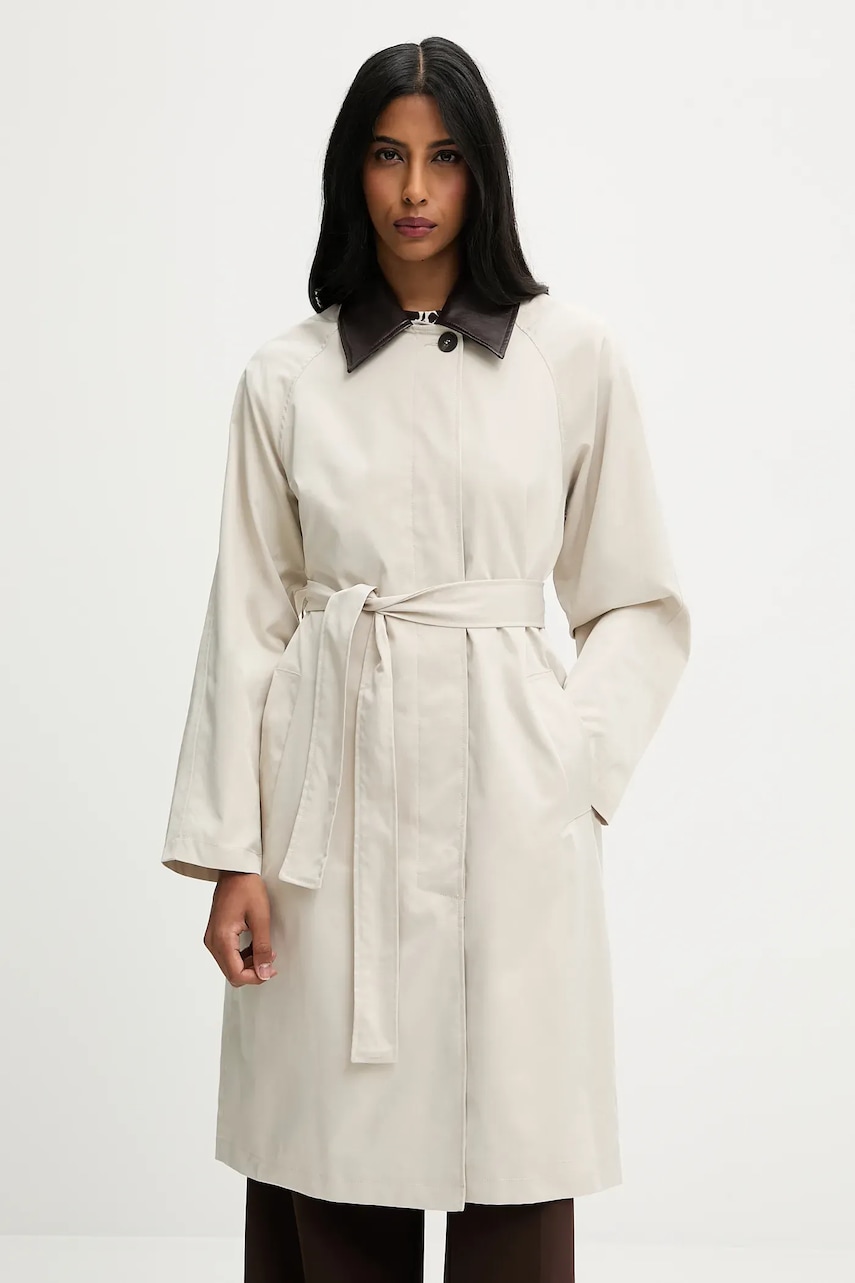 Καμπαρντίνα Answear.LAB χρώμα: μπεζ