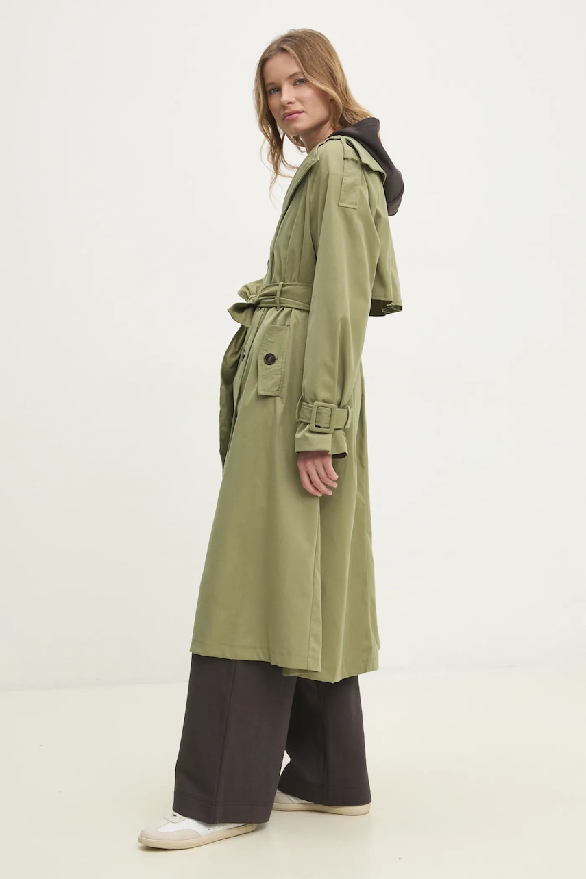 Καμπαρντίνα Answear.LAB χρώμα: πράσινο