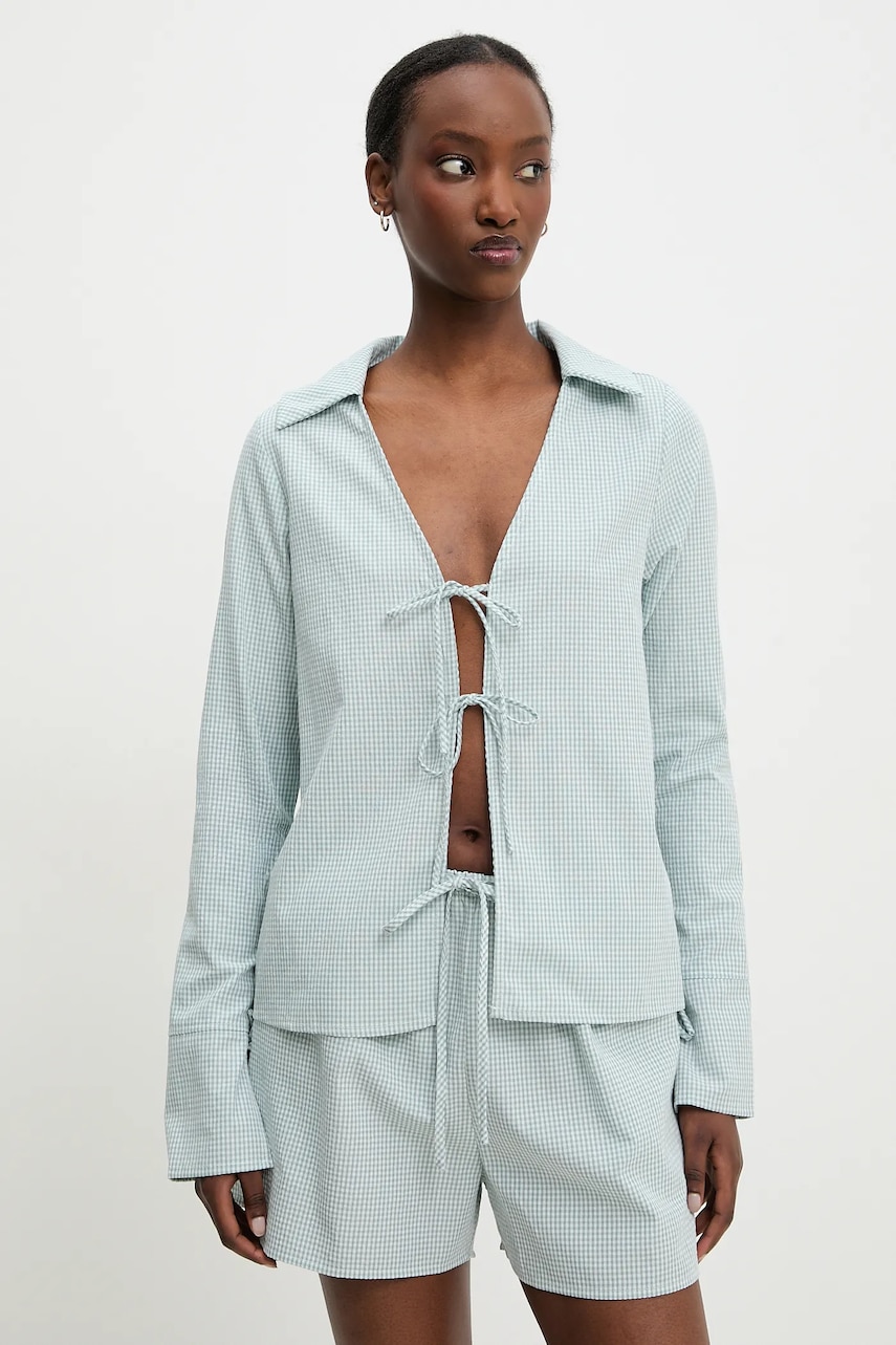 Πουκάμισο Answear.LAB χρώμα: πράσινο